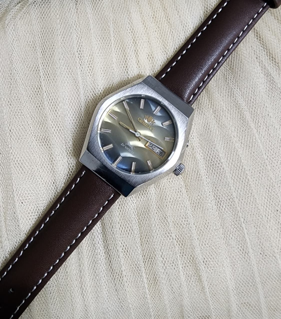 빈티지 오리엔트 브랑카 데이데이트 수동 기계식시계 상품이미지8