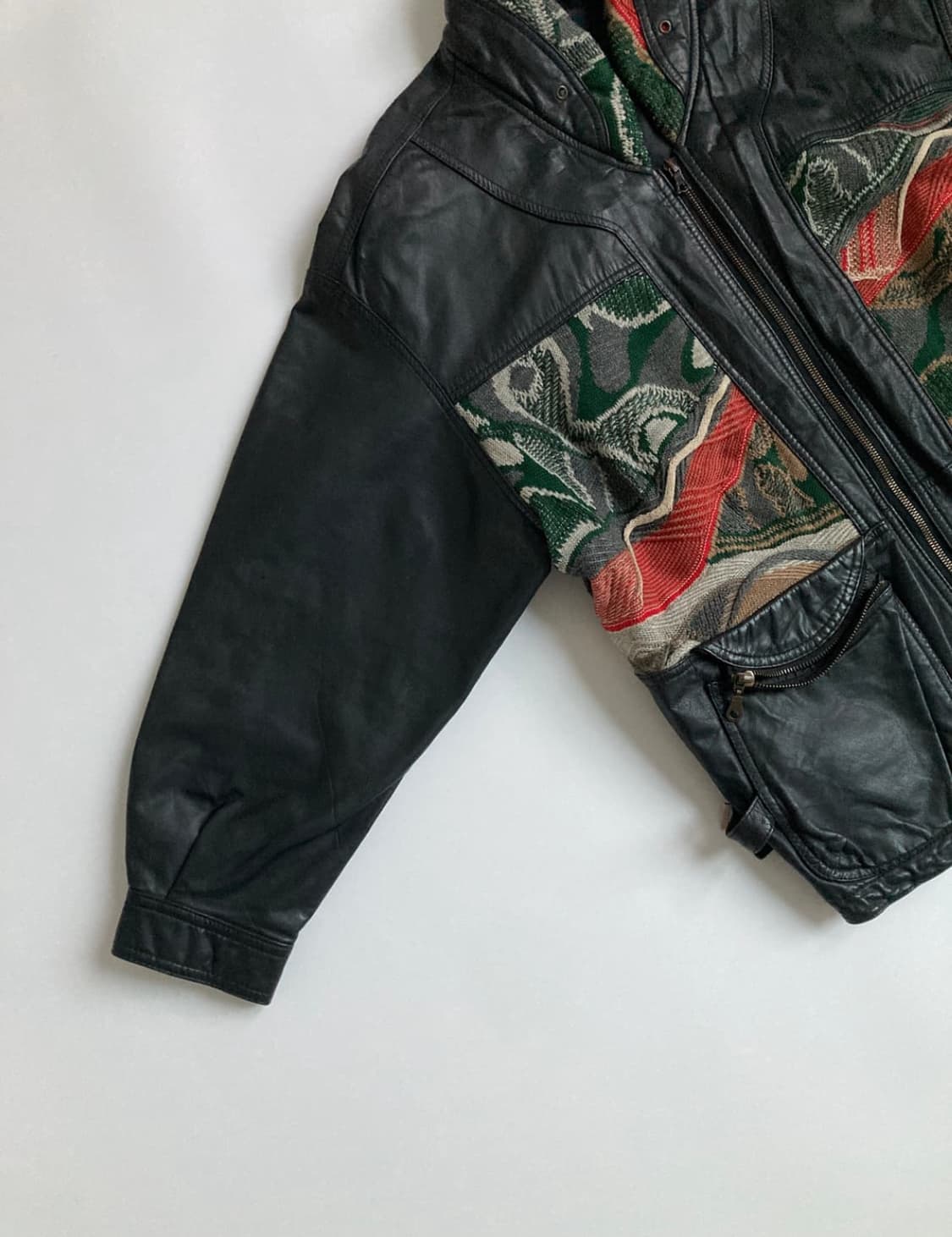 베르사체 레더자켓 L 상품이미지3