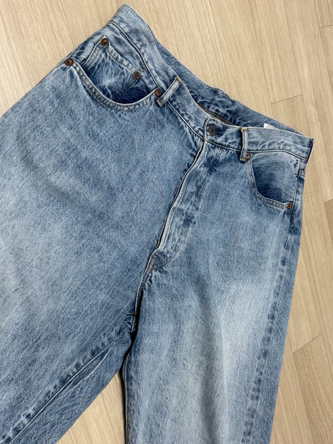 [2] 코모리 5P 데님 블리치 상품이미지2