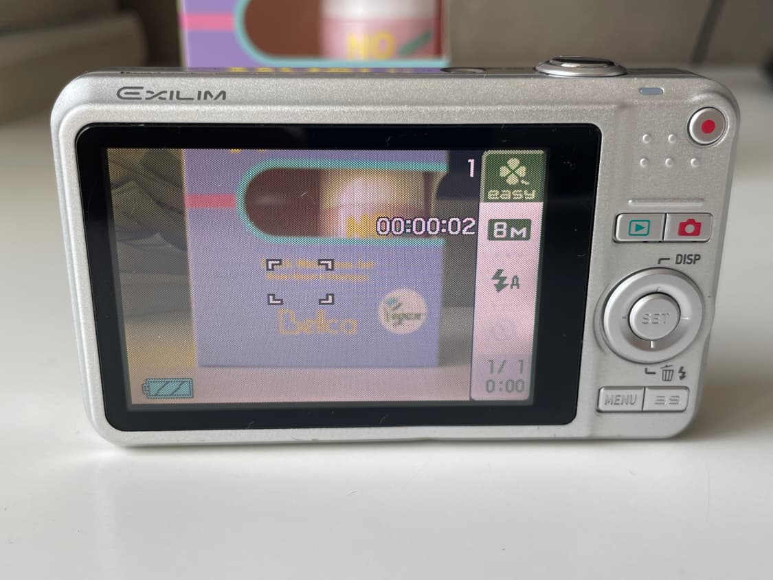 카시오 엑슬림 z80 디카 상품이미지8