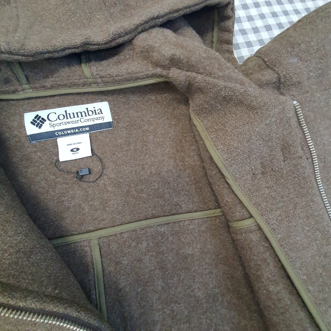 미착용 컬럼비아 떡볶이 숏 자켓 남자95 상품이미지6