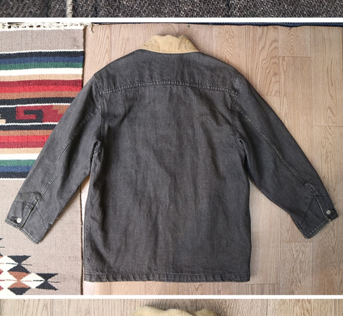 랄프로렌 컨츄리 윙카라 빈티지 데님 워크자켓 RRL 더블알엘 전신 상품이미지5