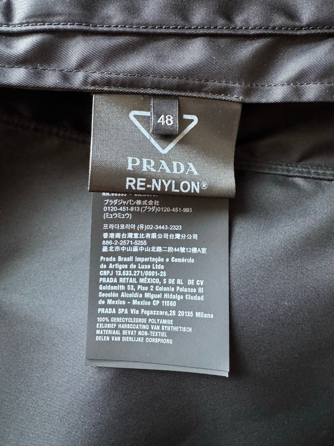 프라다 리나일론 자켓 블루종  SGB684 상품이미지4