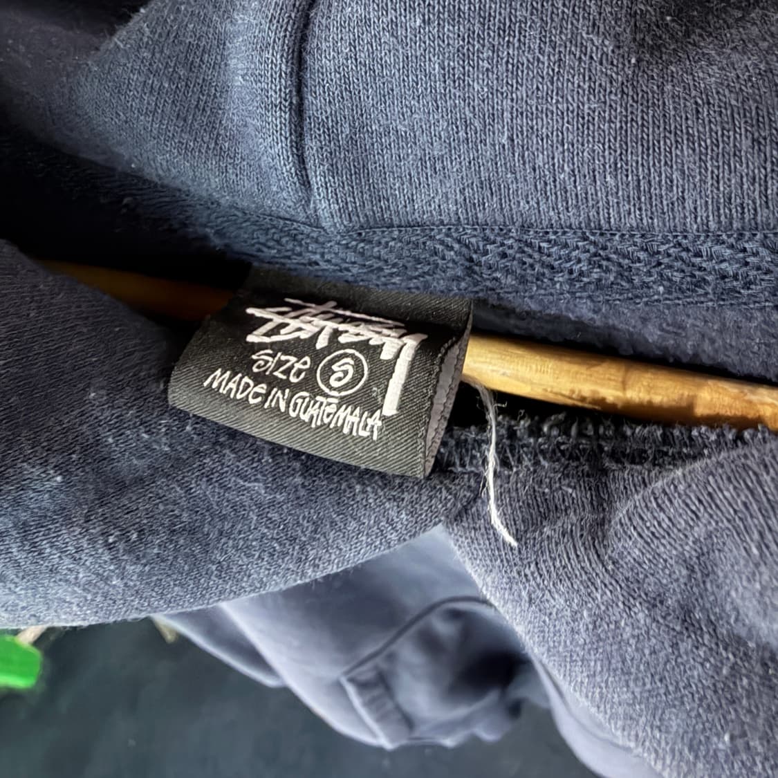 [S] Stussy 스투시 로고 후드티 네이비 상품이미지6