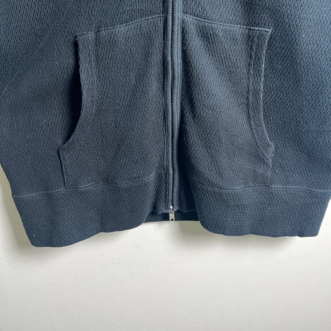 jpn vtg 빈티지 스컬 펑크 반팔 후드 집업 L 상품이미지5