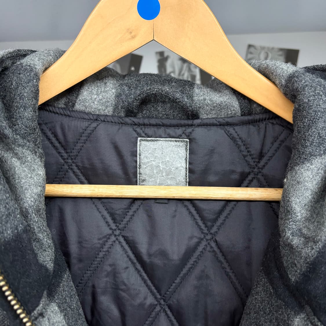 (M) 칼하트 컬트 포켓 디테일 하프 모직 코트 상품이미지5