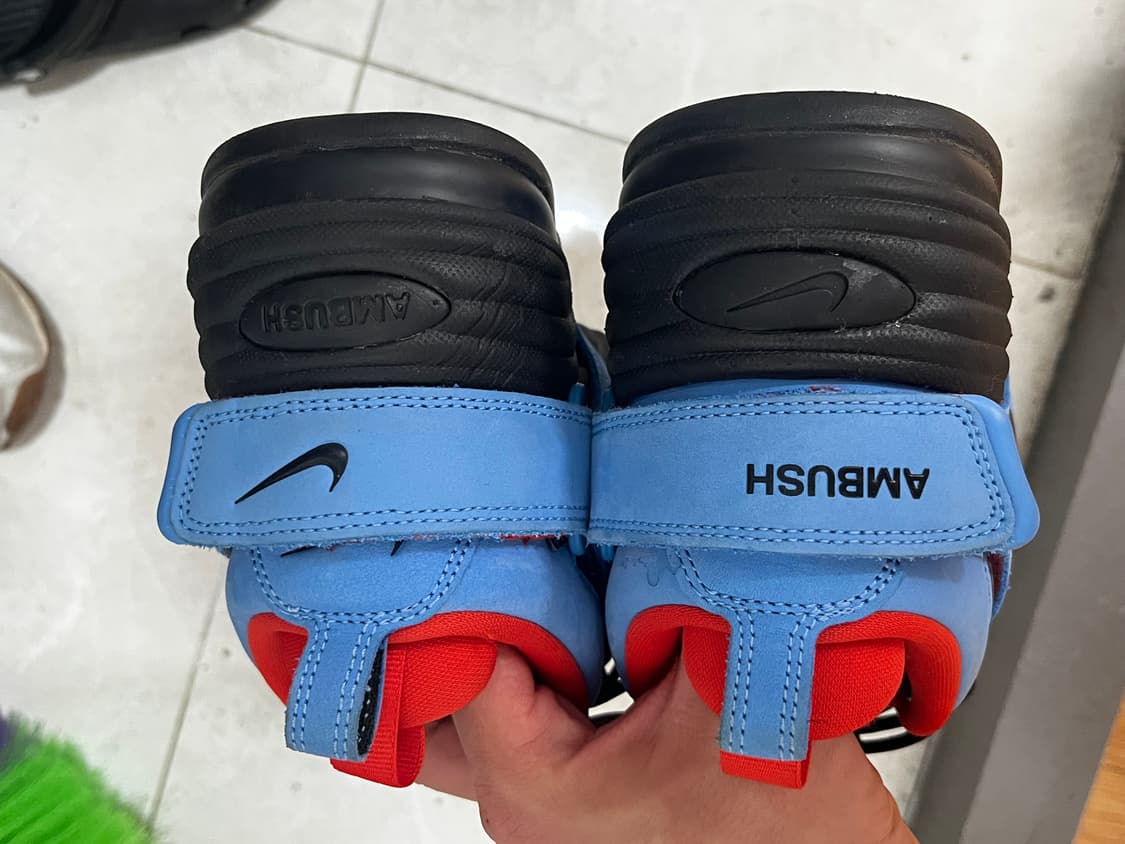  나이키 x 앰부쉬 에어 어저스트 포스 SP 유니버시티 블루 앤 하바네로 상품이미지3