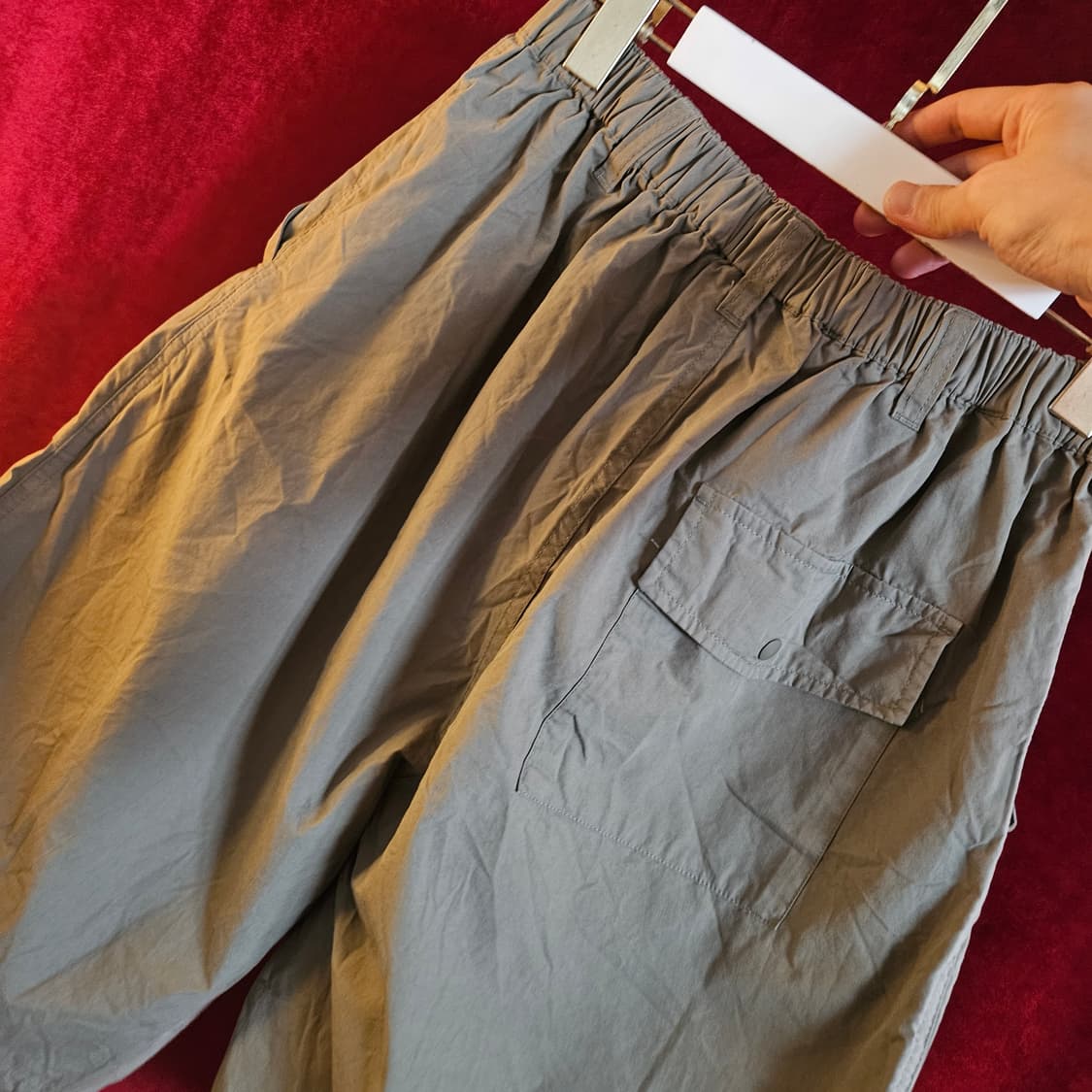 유니폼브릿지 23ss 카키 유틸리티 밴딩 반바지 XL size 상품이미지7