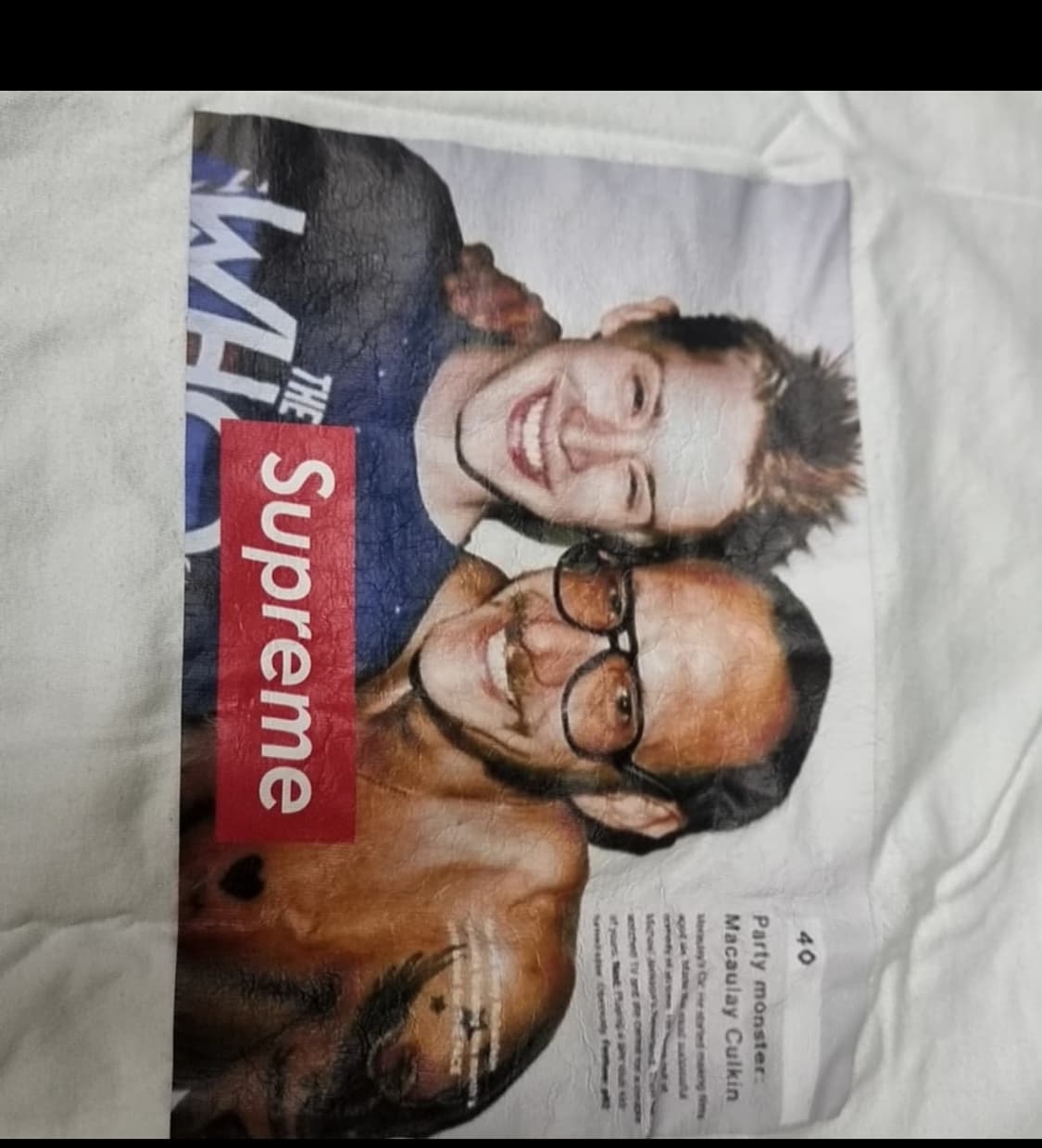 슈프림 프린팅 반팔 상품이미지2