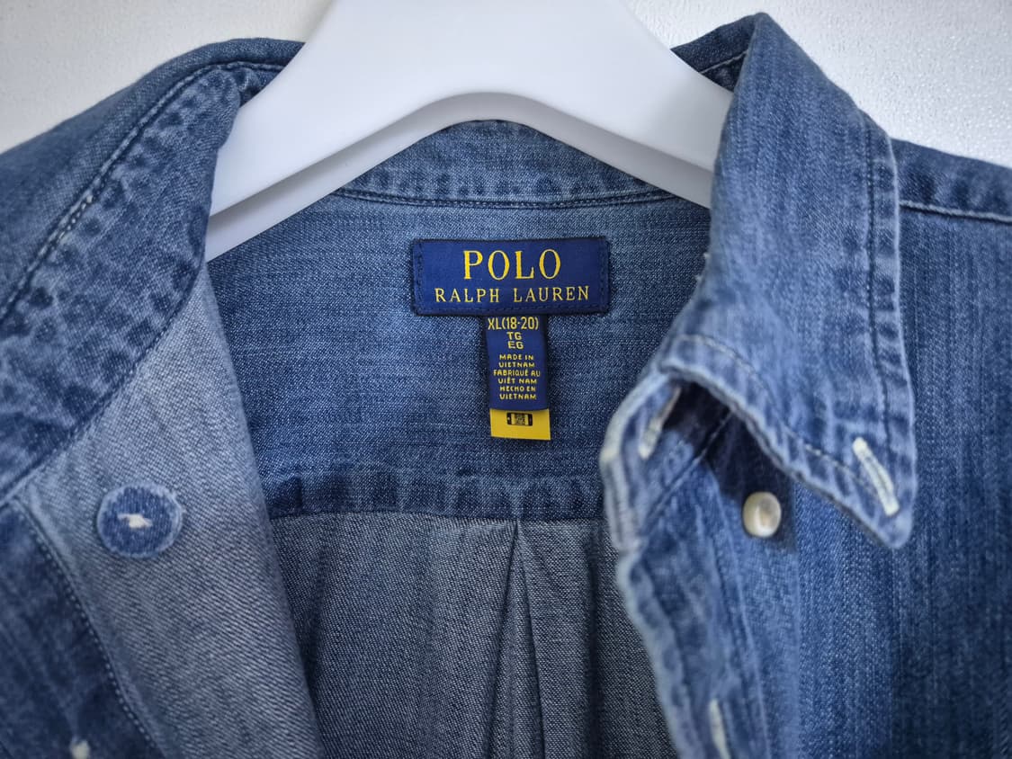 폴로랄프로렌 차일드 데님 셔츠 XL 상품이미지7