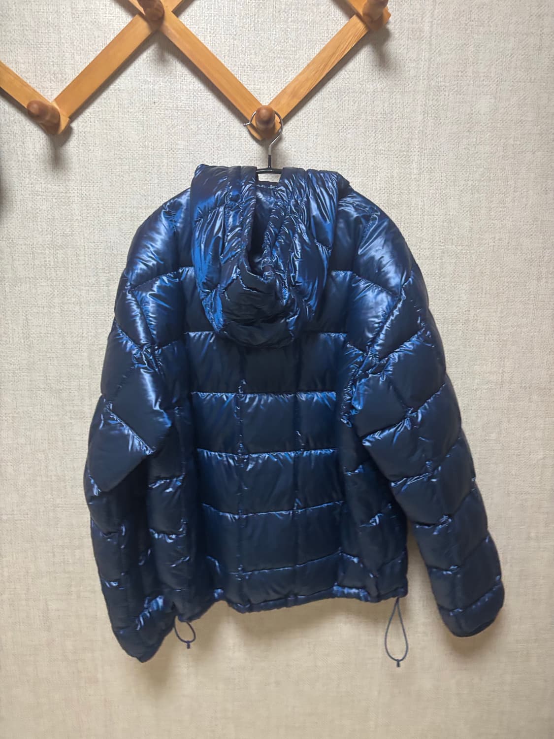 스투시 미드웨이트 후드 푸퍼 로얄 m 상품이미지3