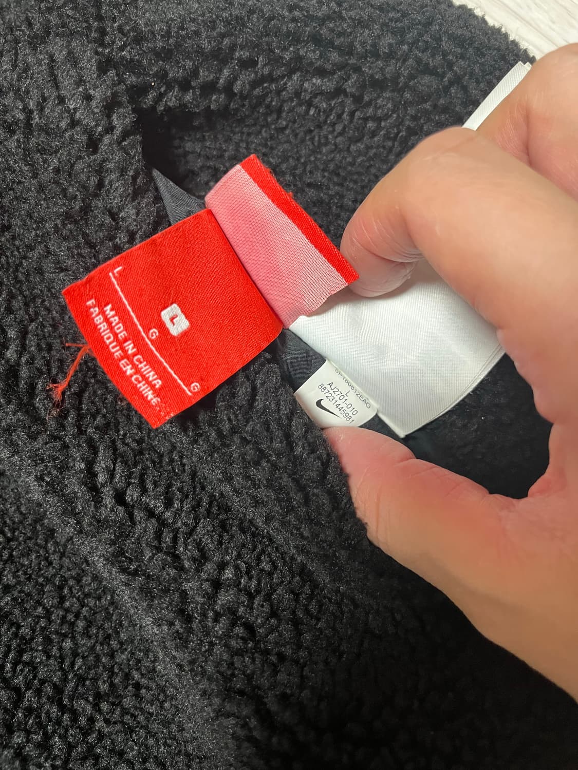 미국판 나이키 빅스우시 후리스 상품이미지3