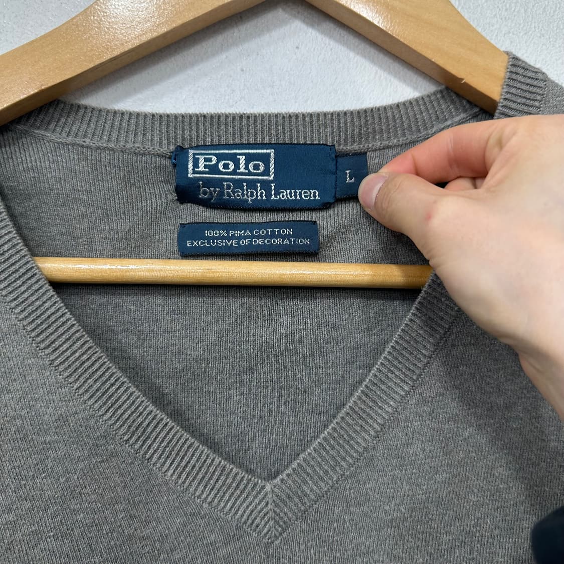 폴로 랄포르렌 니트조끼 상품이미지2