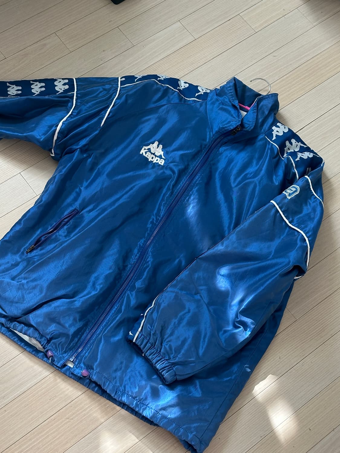 Kappa 올드스쿨 사이드트랙 오버핏 점퍼 상품이미지1