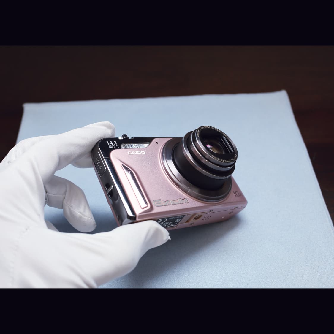 레어<A+급><츄 디카> 카시오 엑슬림 H15 핑크 빈티지 디카 상품이미지4