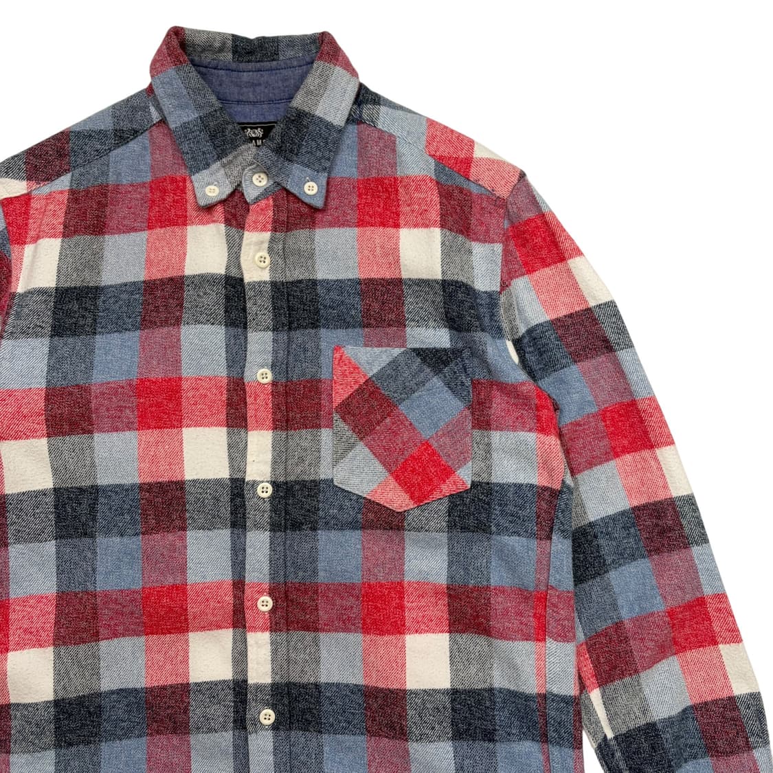 BEAMS 빔즈 체크 패턴 플란넬 셔츠 S 상품이미지2