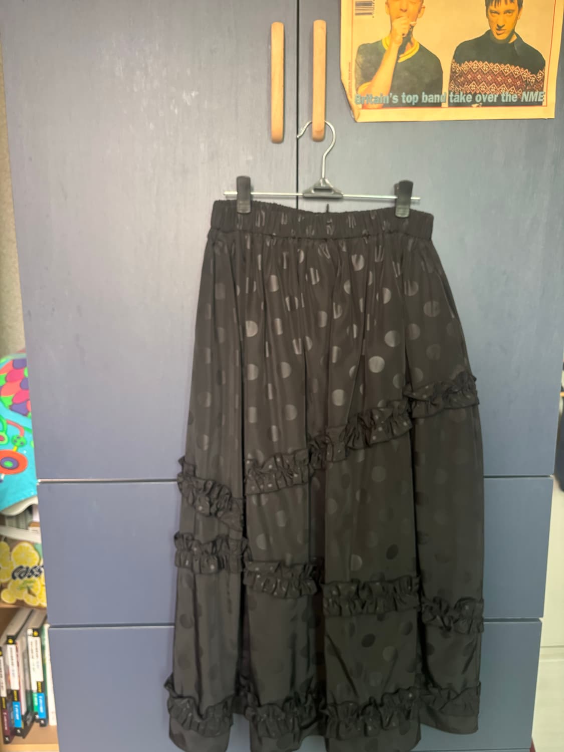 쿠키시 Dot frill cancan long skirt 캉캉 스커트 상품이미지2