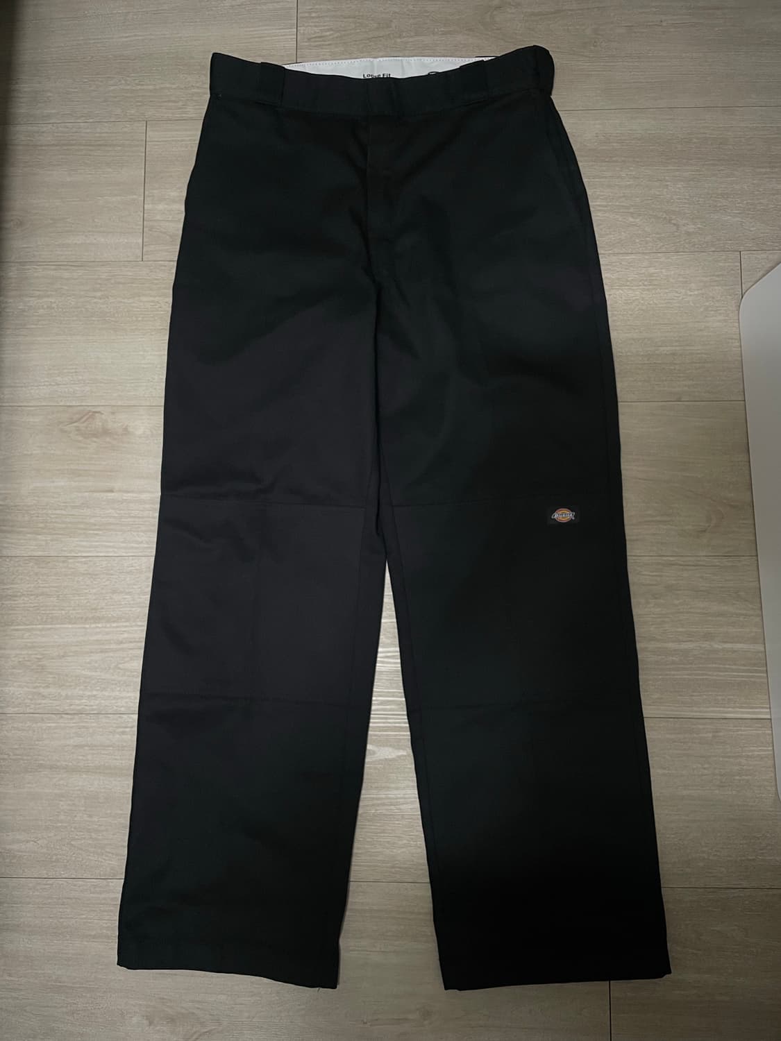 디키즈 더블니 워크팬츠 블랙 상품이미지2