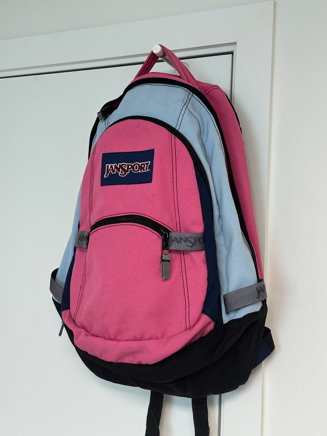 잔스포츠 핑크 백팩 상품이미지2