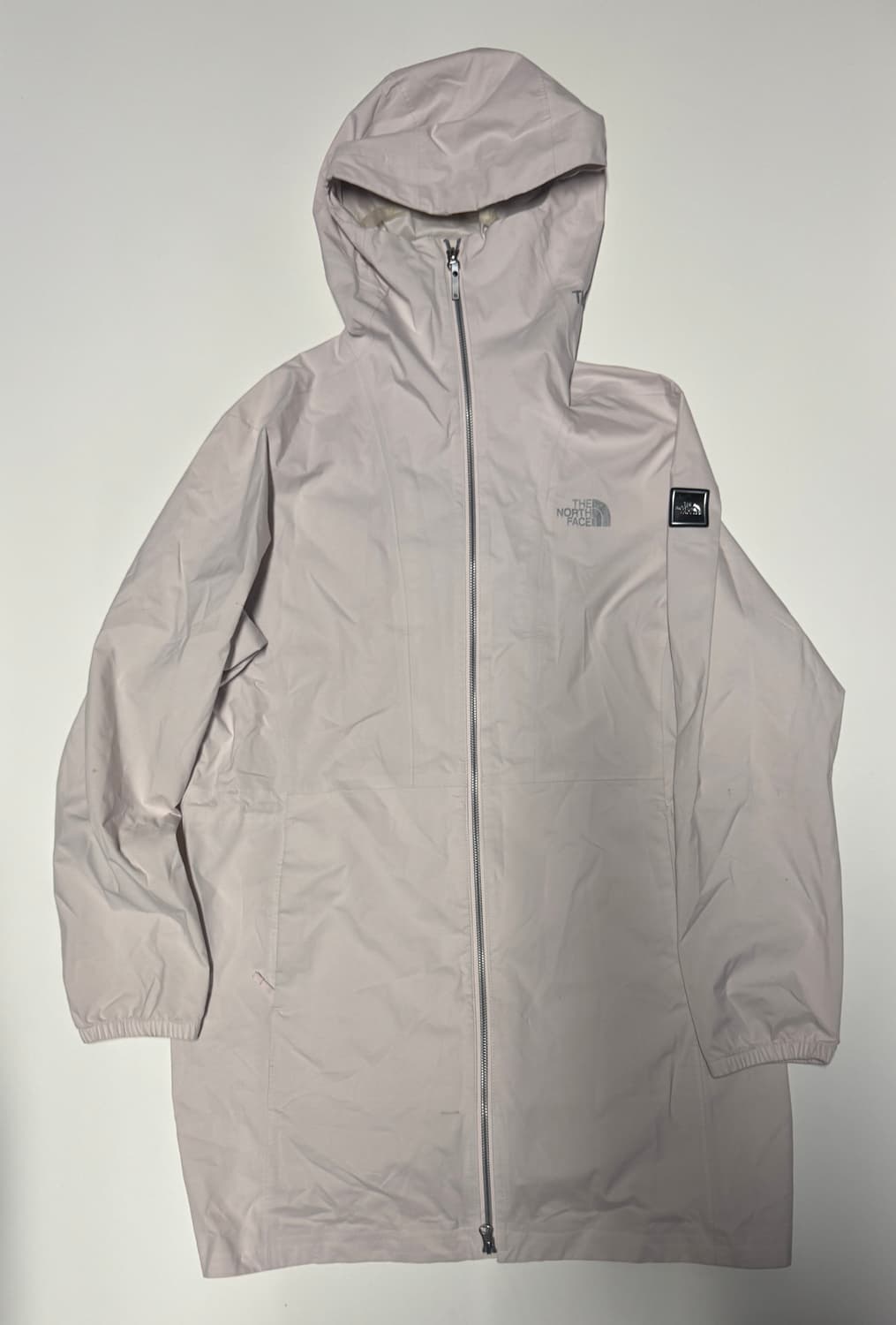 여성 노스페이스 미들 스트링 레인 바람막이 M ~ L 상품이미지1