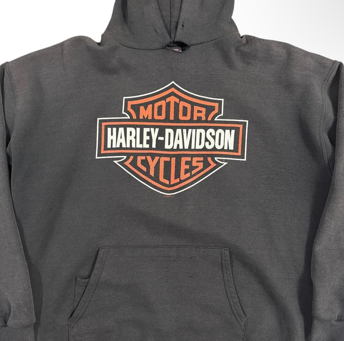 빈티지 2005 Harley Davidson 할리데이비슨 실드로고 후드티 상품이미지3