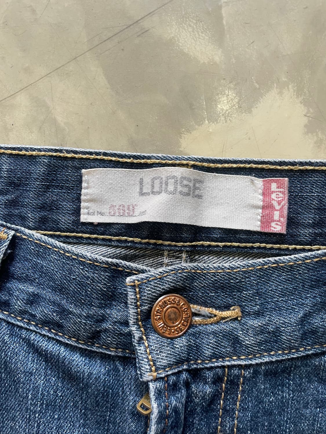 리바이스 569 반바지 (커팅X) 30 상품이미지4