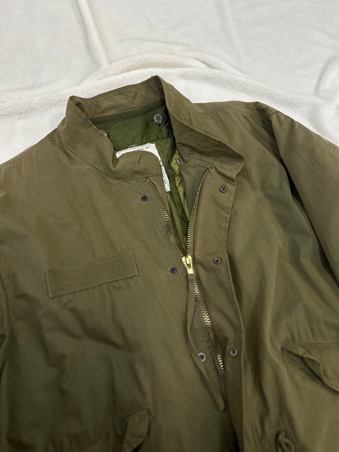 (L)70s 미군 오리지널 M65 피쉬테일 파카 상품이미지4
