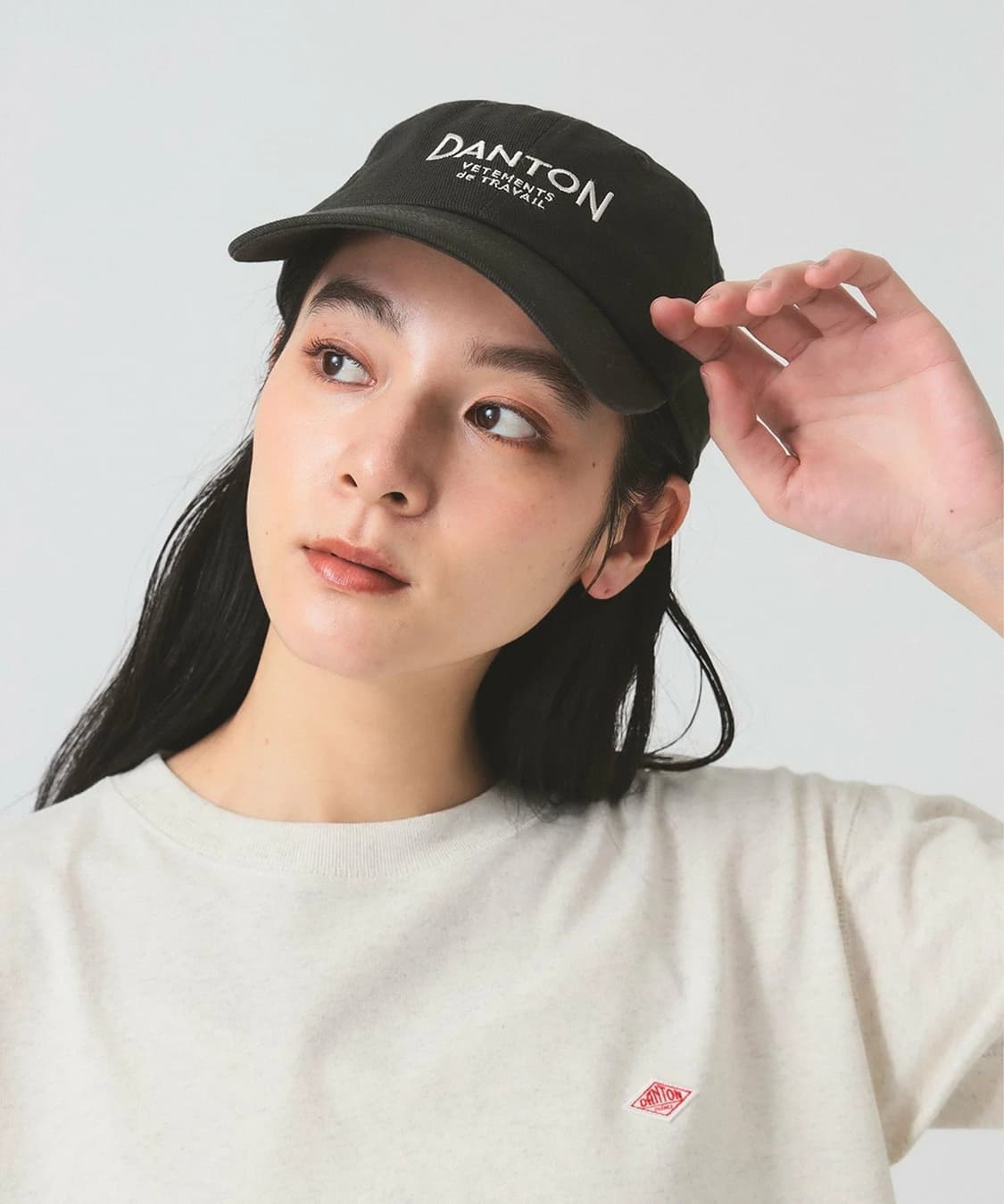 단톤 DANTON Cotton Twill Cap 상품이미지2