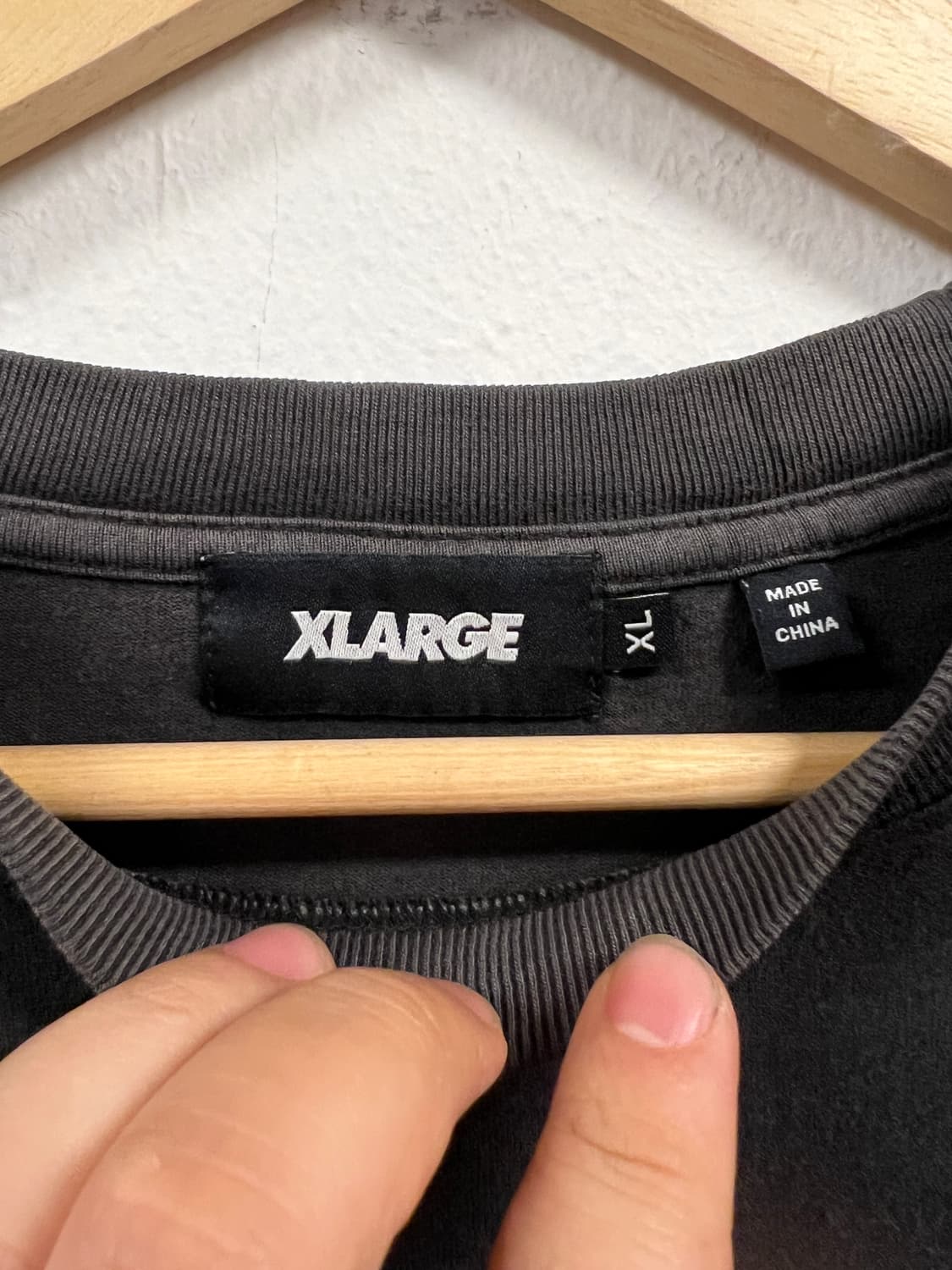 XL) 엑스라지 XLARGE 블랙 프린팅 반팔티 T290 상품이미지2
