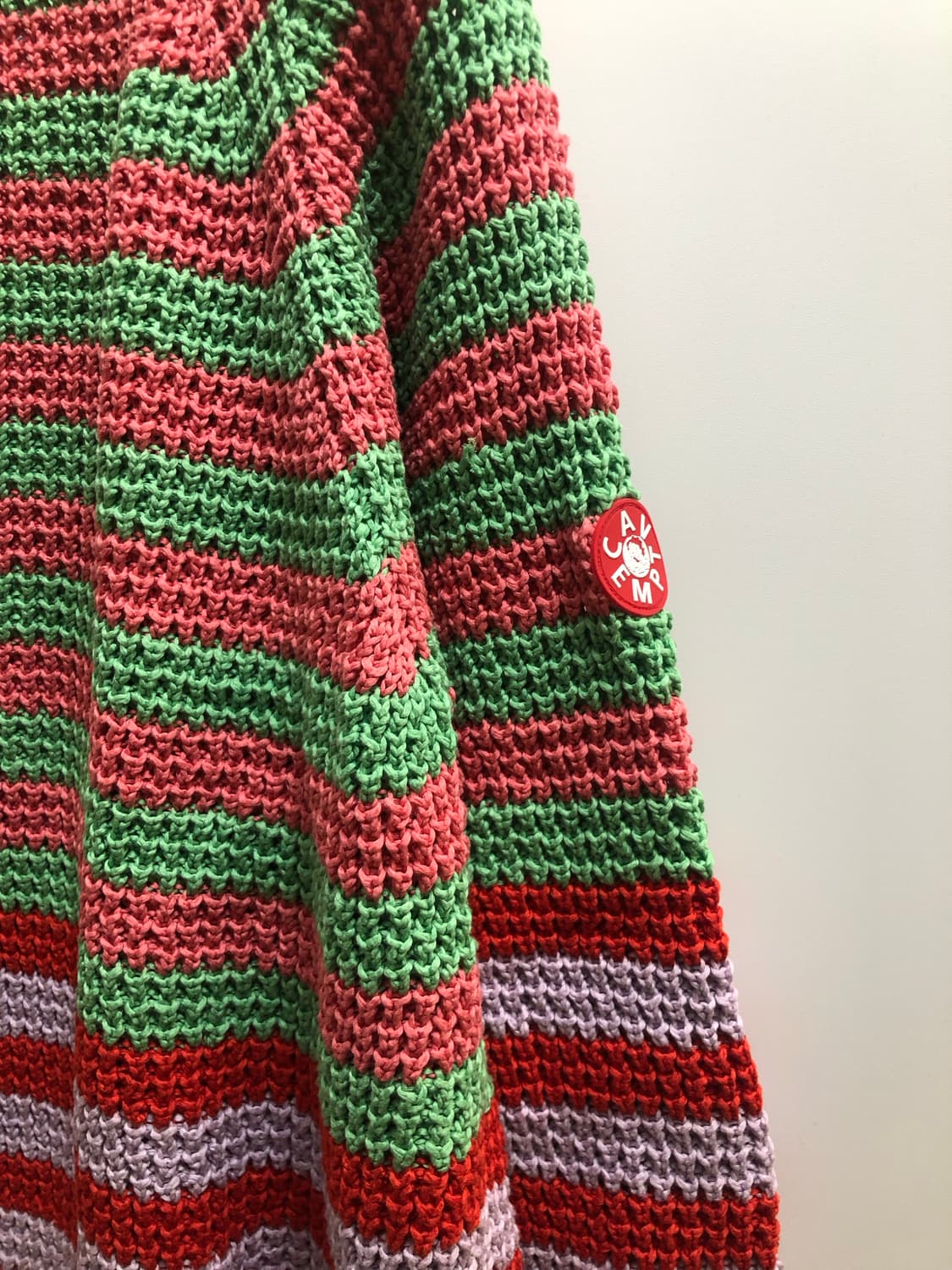 [M] 카브엠트 루즈 와플 니트 핑크 상품이미지3