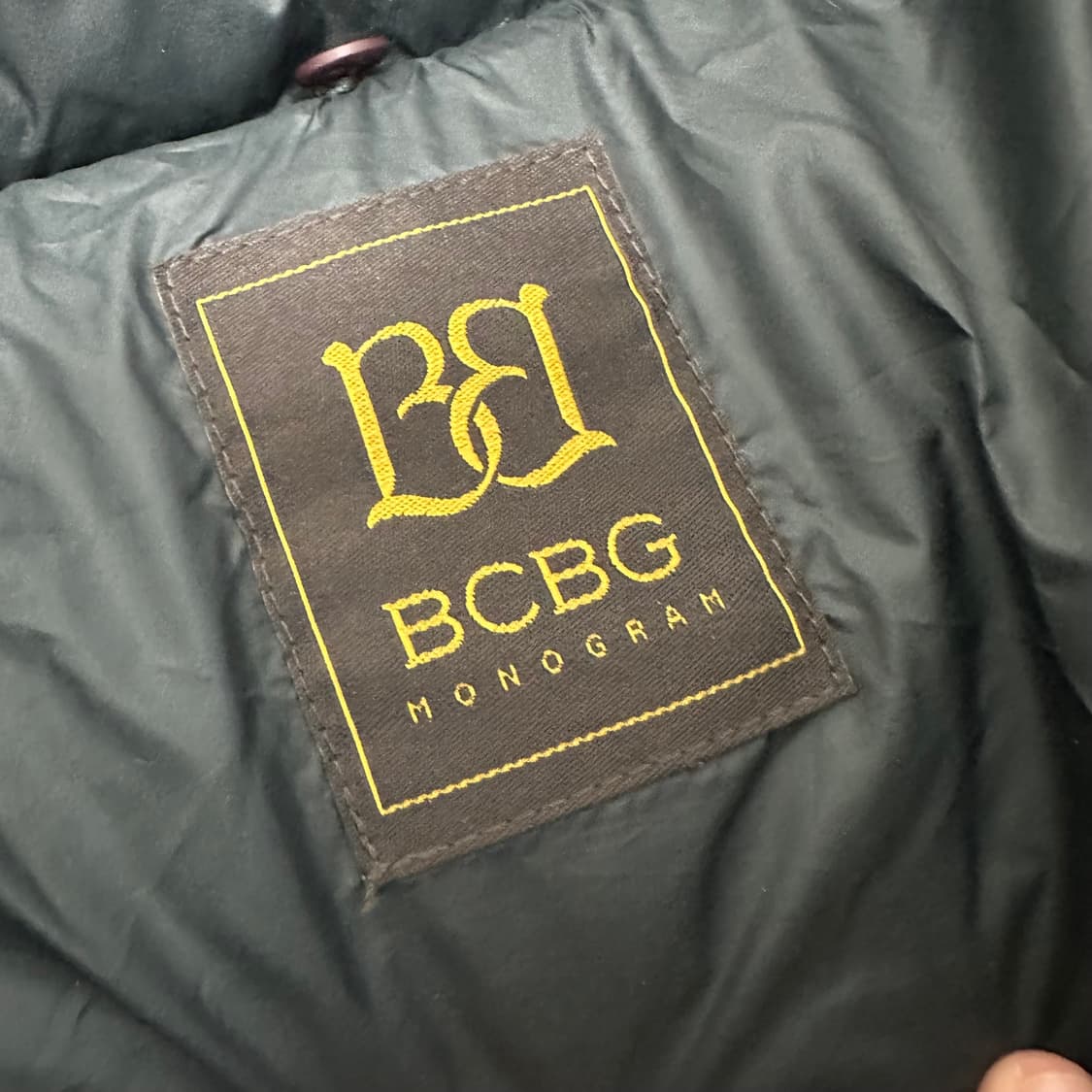 BCBG 비씨비지 여성 구스다운 롱패딩 카키 85(XS) 상품이미지7