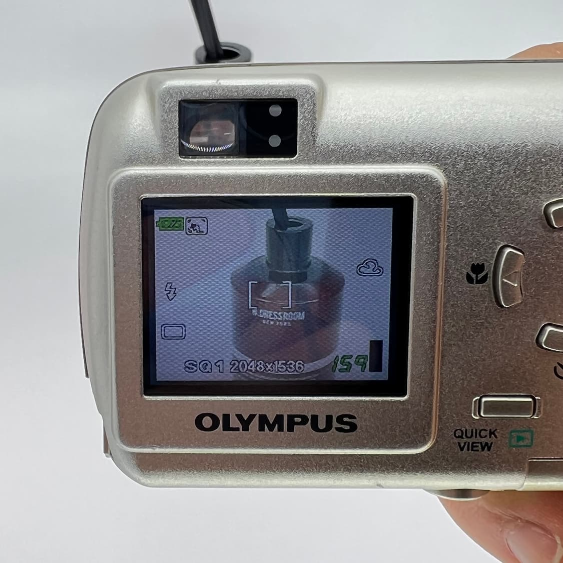 올림푸스 뮤 410 Olympus mju DIGITAL 410 실버(골드 상품이미지10