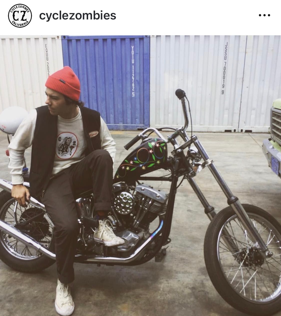 사이클 좀비 싸이클 써멀 와플티 긴팔 롱슬리브 CYCLE ZOMBIE 상품이미지6