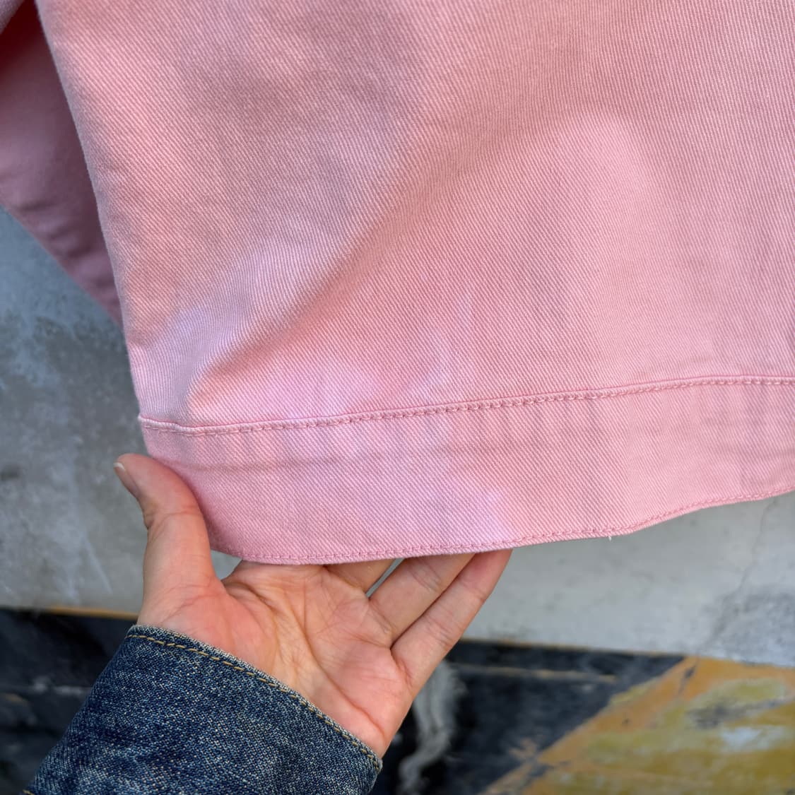 Levi’s 리바이스 핑크 데님 자켓 상품이미지6