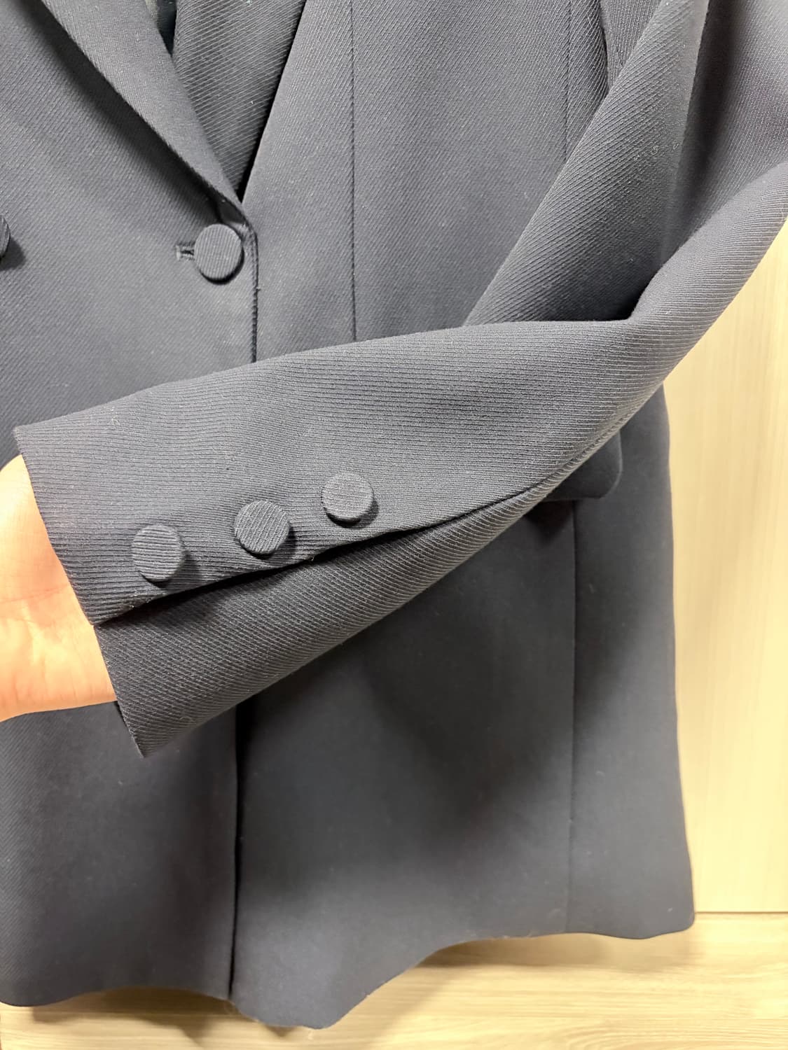 오버핏 네이비 블레이저자켓 상품이미지4