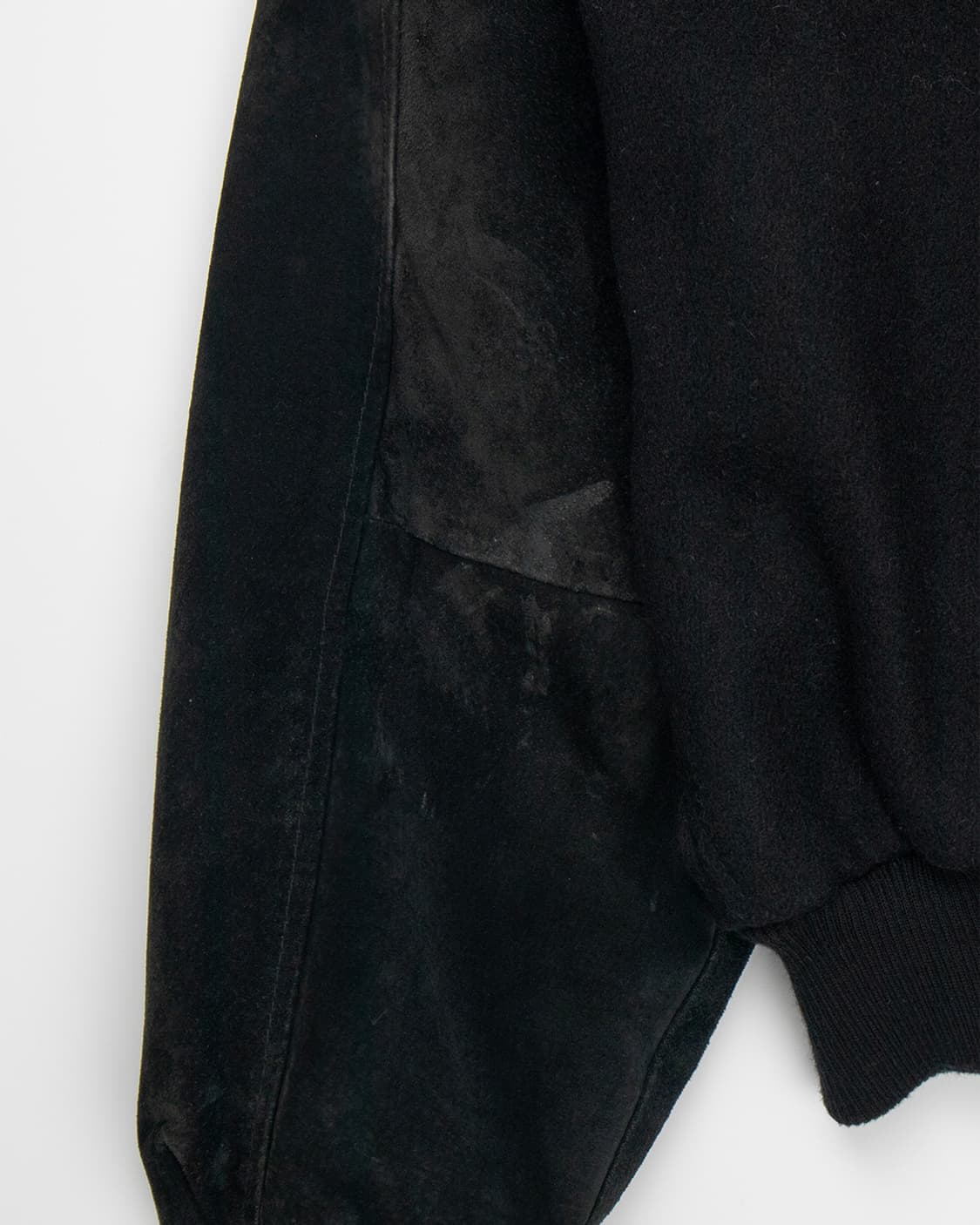 캐나다 울 레더 레이싱 바시티 자켓 상품이미지3