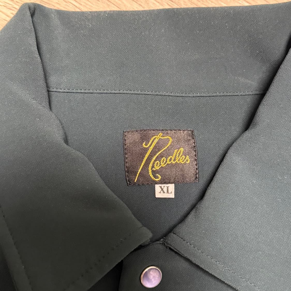 니들스 웨스턴 카우보이 파이핑 자켓 아이비그린 상품이미지4