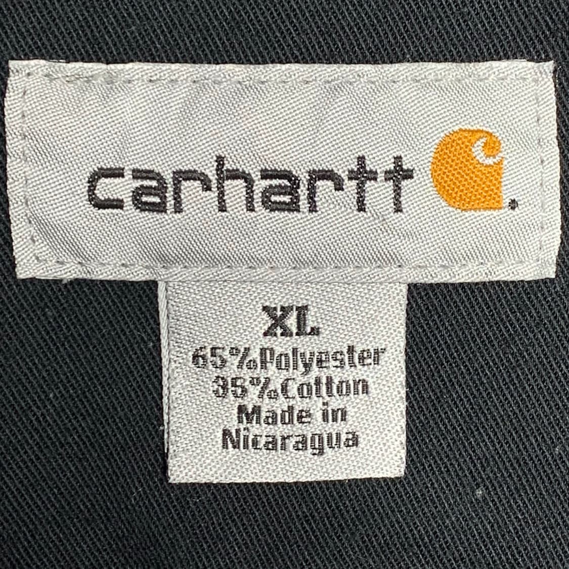[XL] 칼하트 워크셔츠 블랙 상품이미지4
