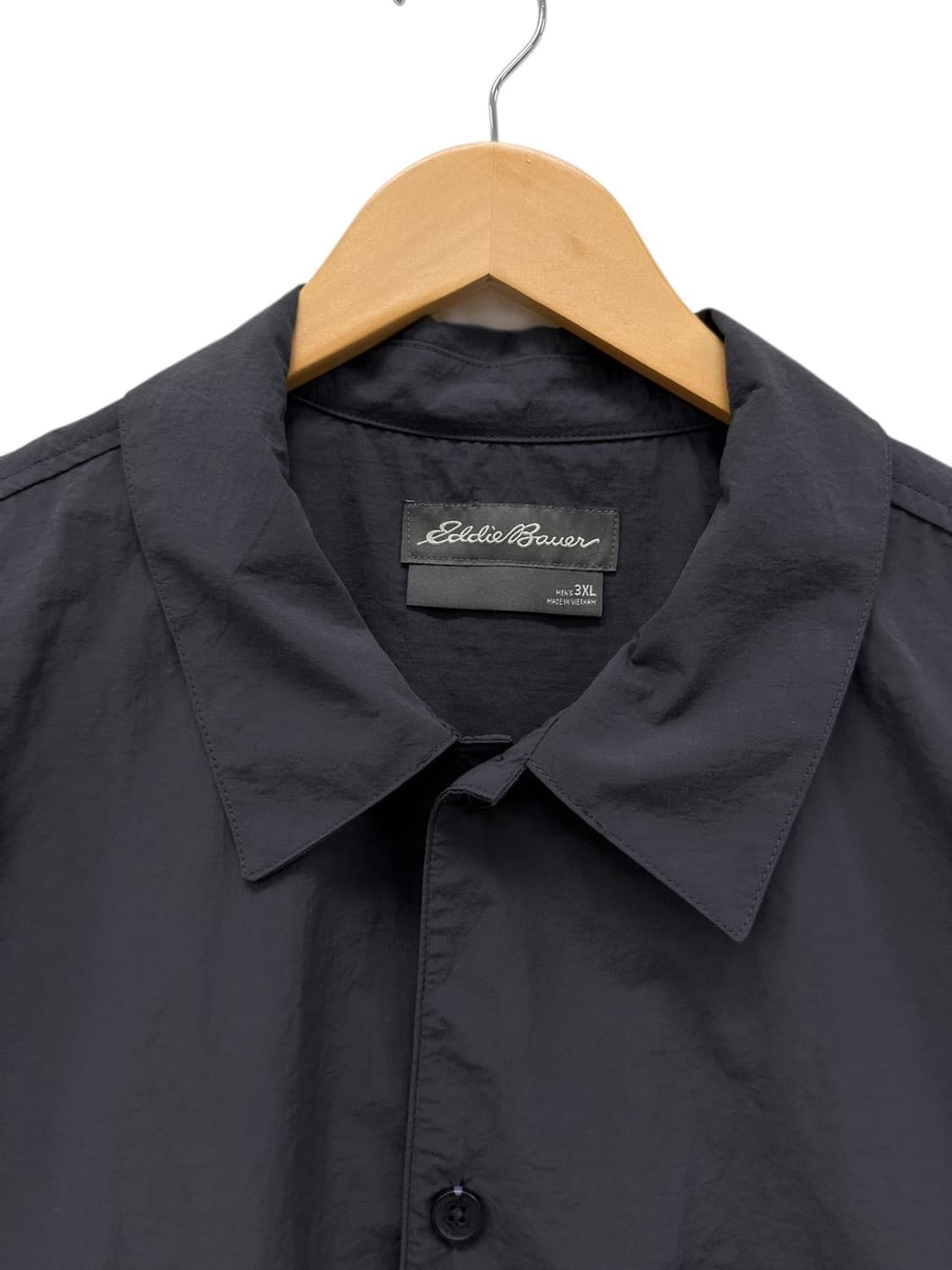 에디바우어 나일론 반팔셔츠 차콜 (3XL)  상품이미지3