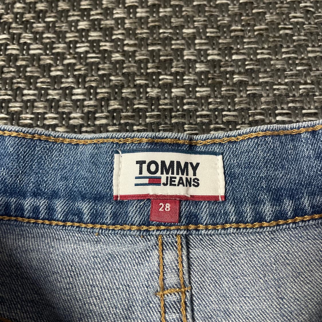 (28) 타미진스 중청 데님 스판 롱 스커트 상품이미지6