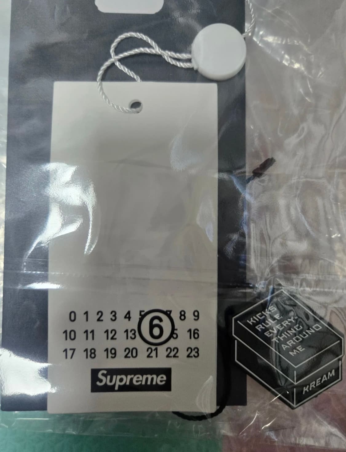 슈프림 x 메종 마르지엘라 포일 박스 로고 후드 S 상품이미지3