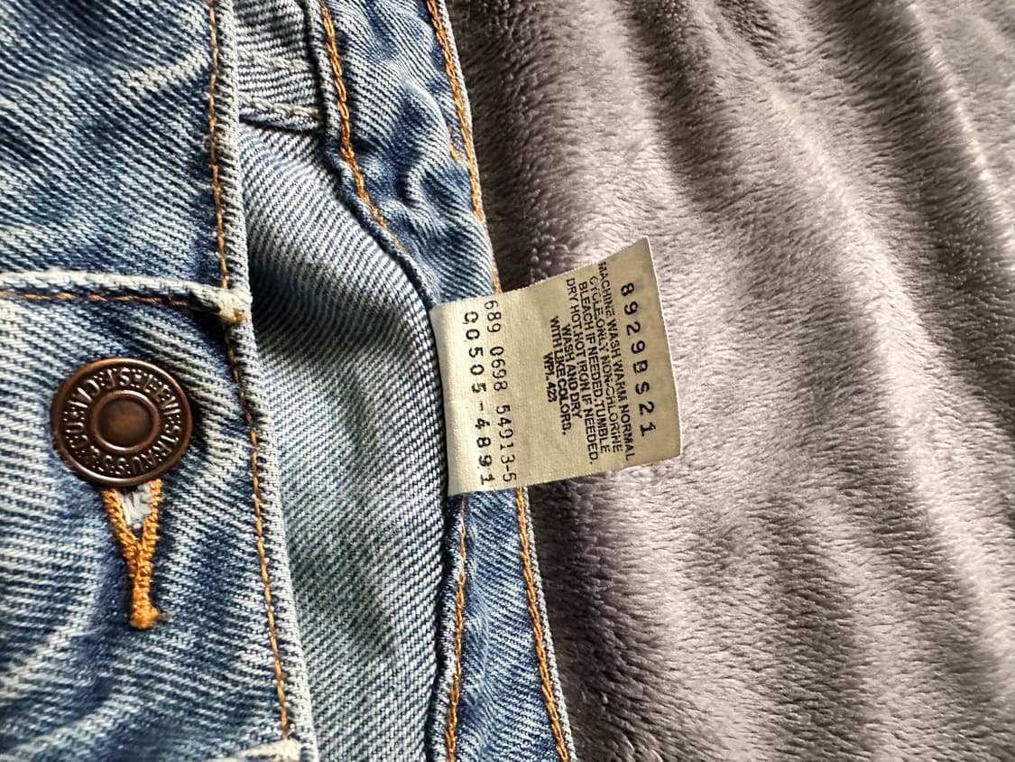 90s 리바이스 505 데님 상품이미지3