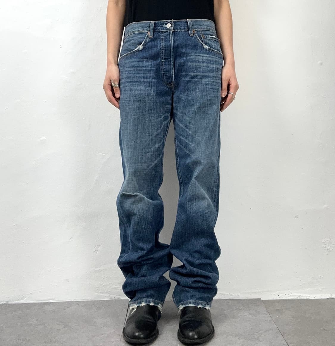 Levi’s 2000s 501 Irregular Denim Pants 상품이미지1