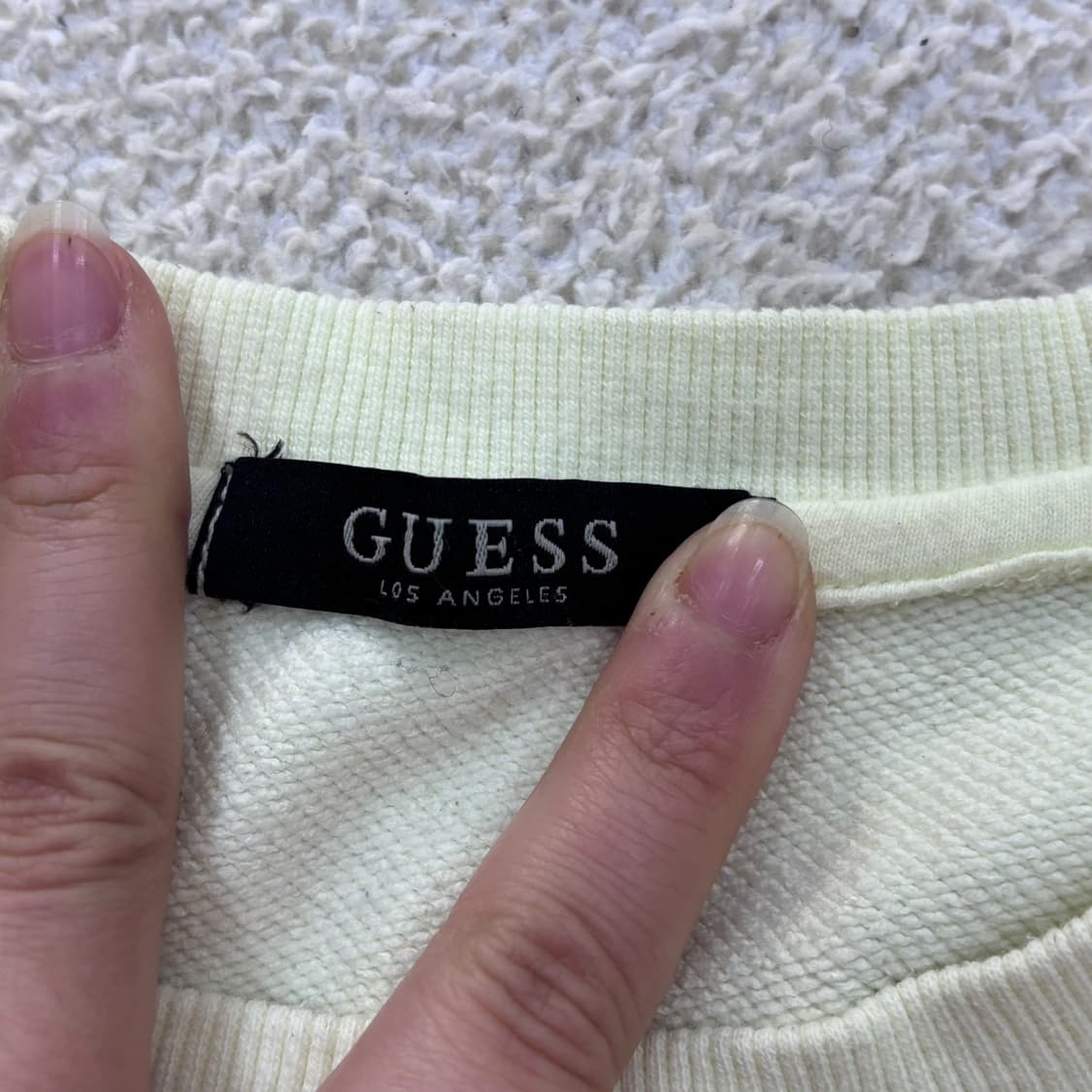 S 게스 로스앤젤레스 데이지 맨투맨 0325E 상품이미지3