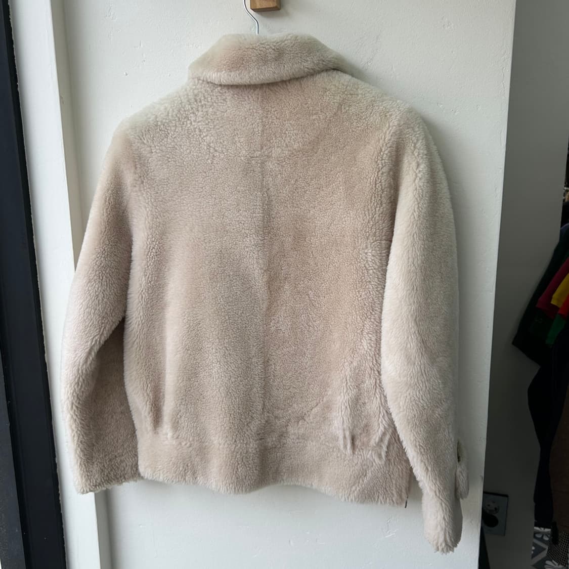 17162 - 20F/W 산드로 램스울 무스탕 자켓 상품이미지5
