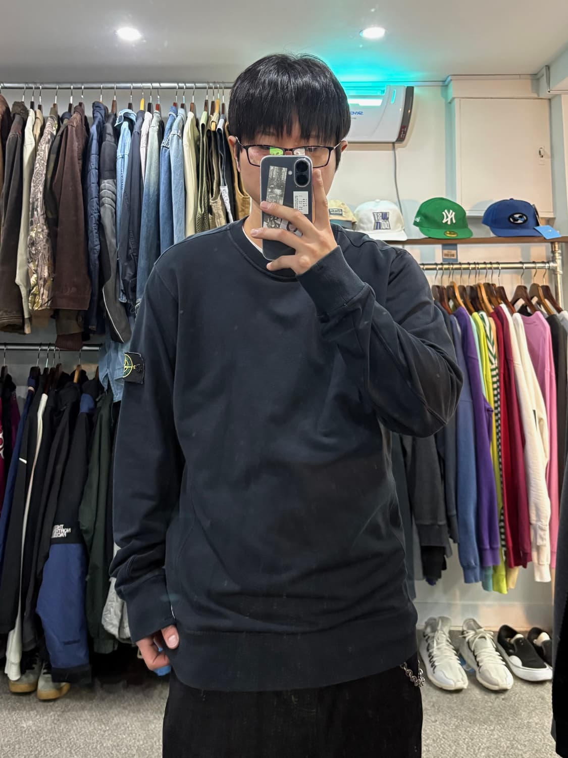 스톤아일랜드 와펜패치 맨투맨 상품이미지7