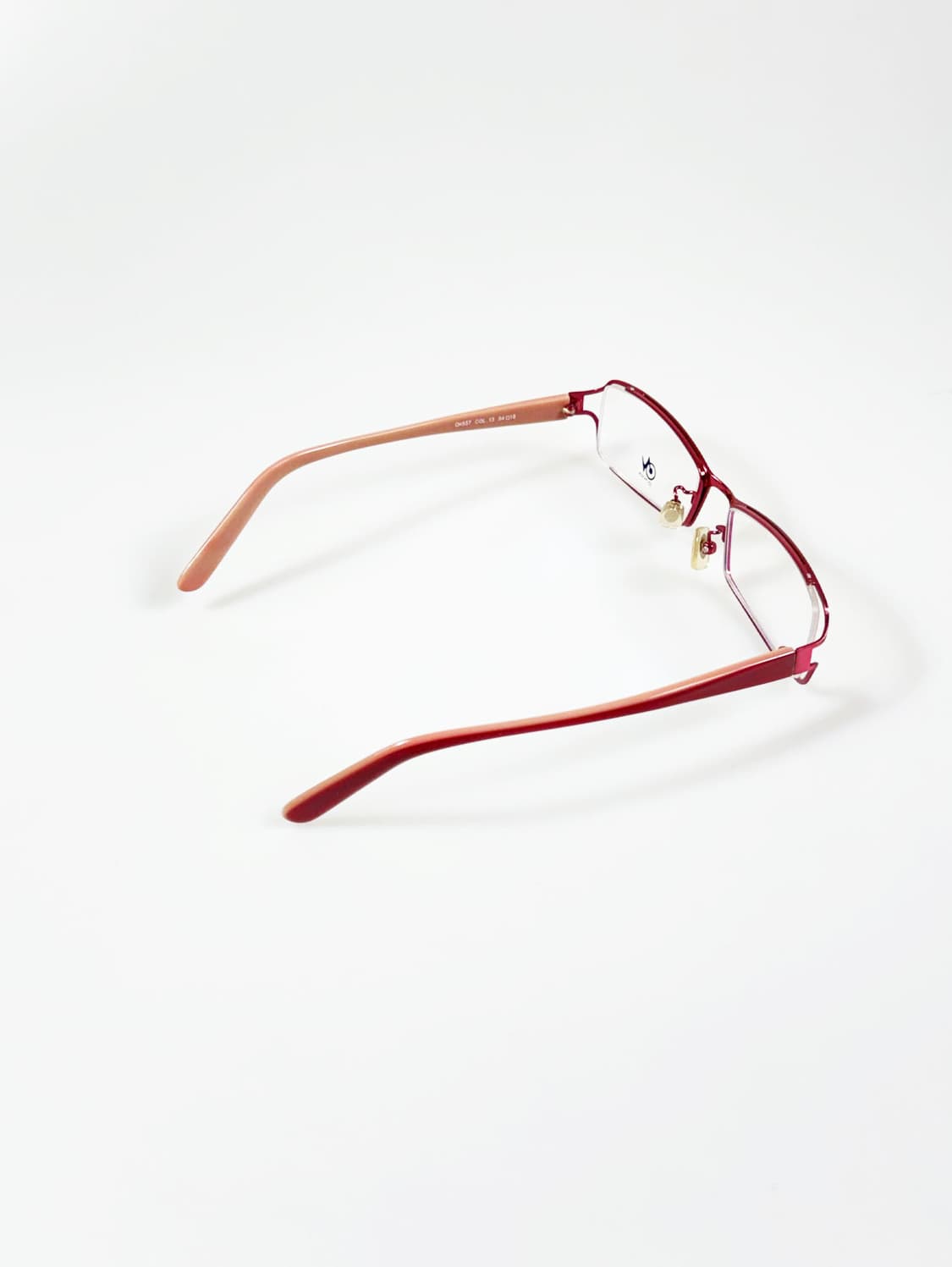 O.NICK 슬림 스퀘어 메탈 프레임 빈티지 안경 상품이미지4