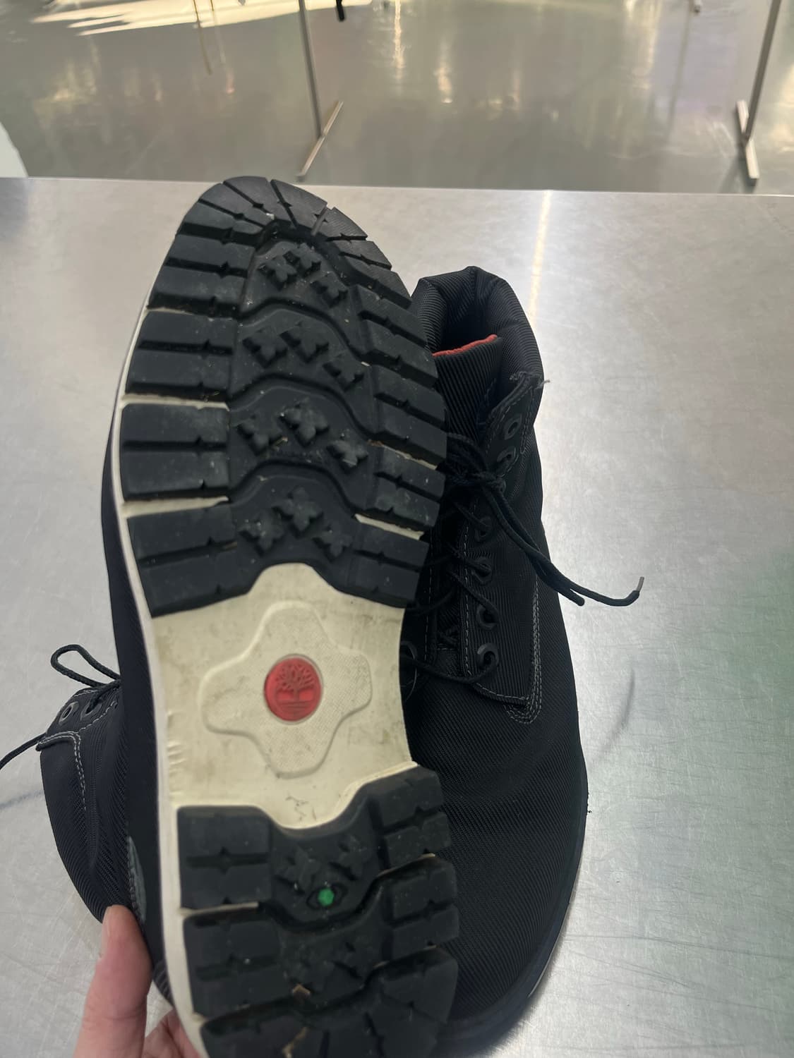 팀버랜드 블랙 캔버스 부츠 상품이미지4