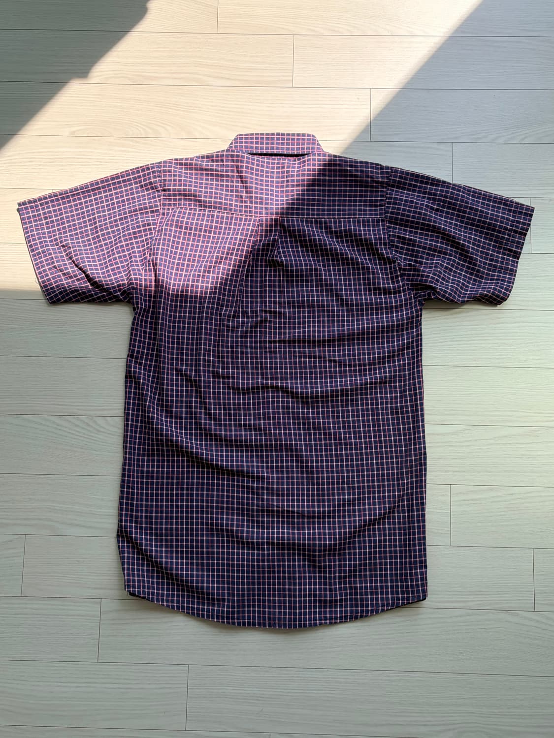 90s 올드 스투시 stussy 체크 반팔 셔츠 95 (미제) 상품이미지2