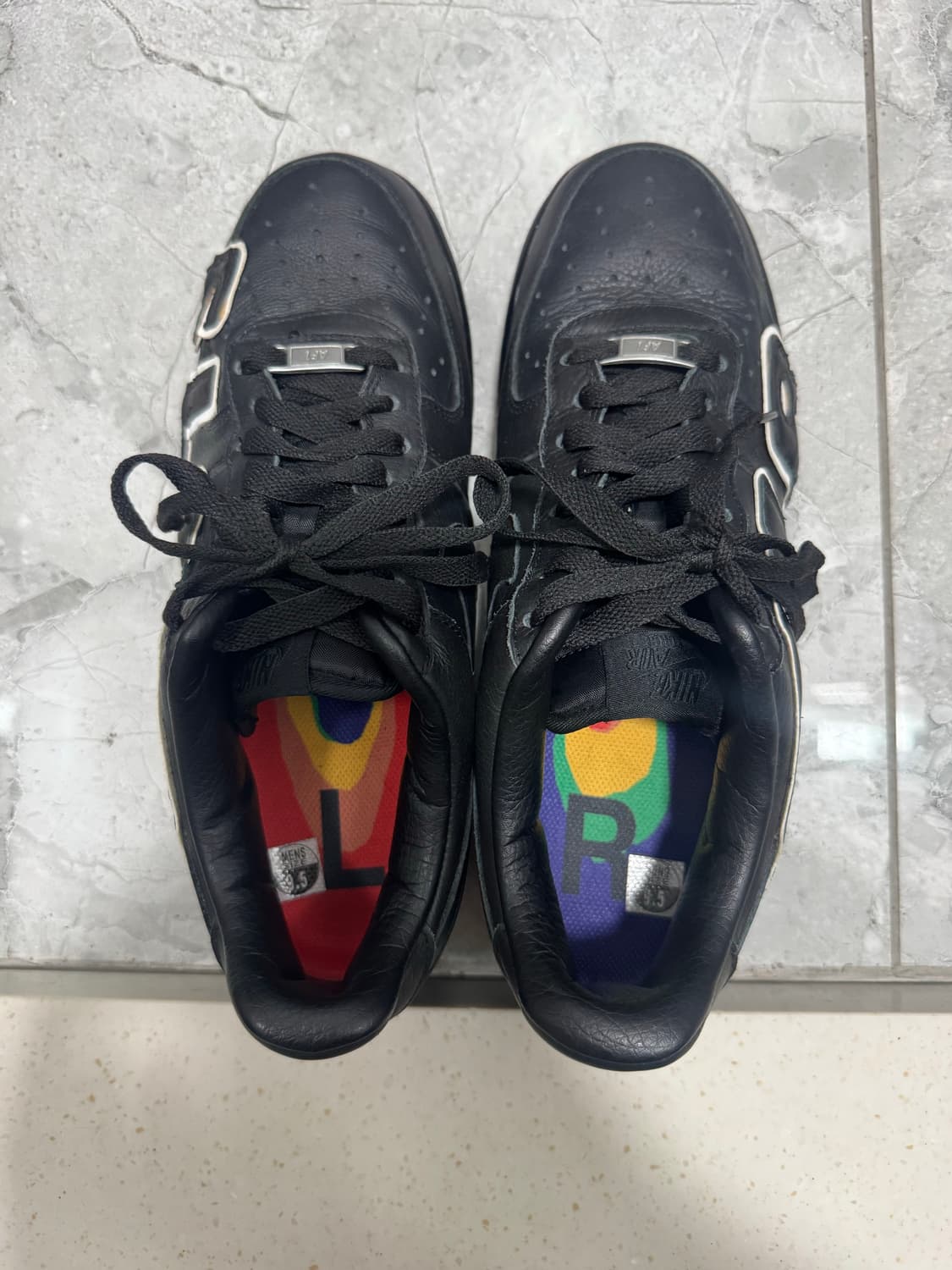 CPFM 에어포스 블랙 275 사이즈 상품이미지2